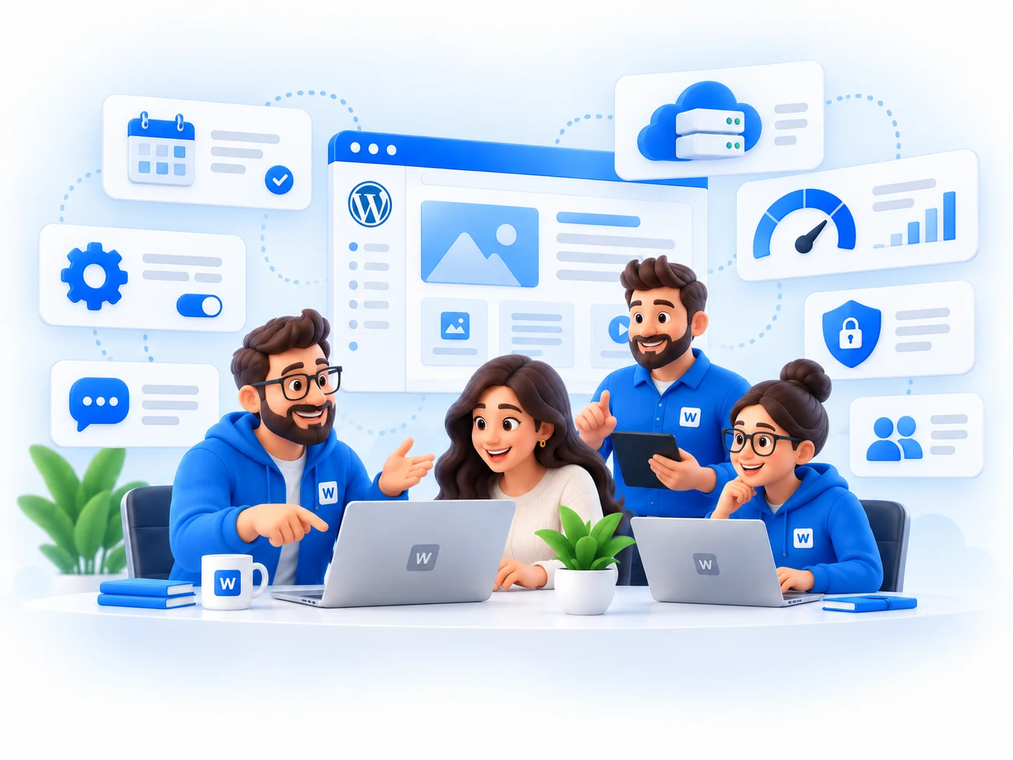 WebGeeks business website support specialist helping with website operations